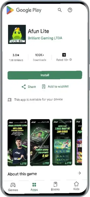 Baixar Aplicativo AFun – Instruções Rápidas e Seguras baixar aplicativo afun android